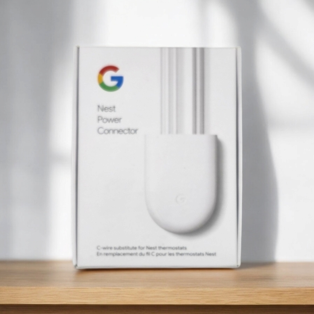 NIB Google Nest Thermostat, Trim Kit & Power Connector - Picture 10 of 14